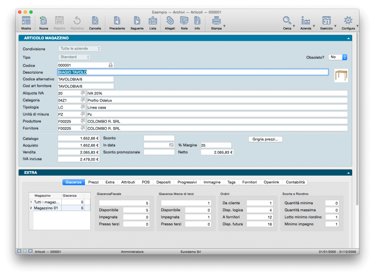 software gestione magazzino